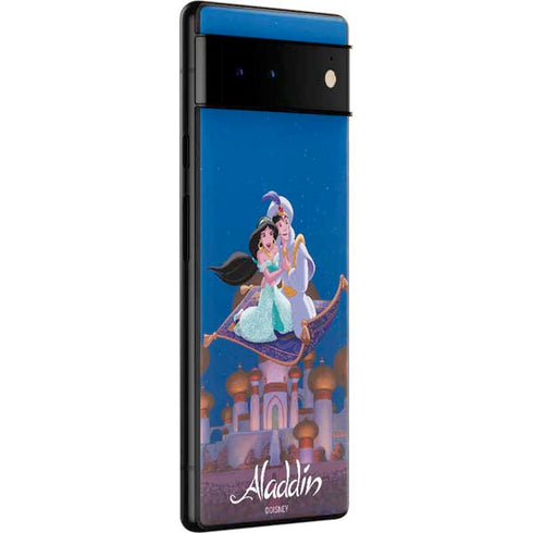 Disney Aladdin and Jasmine Magic Carpet Google Pixel 6 Skin